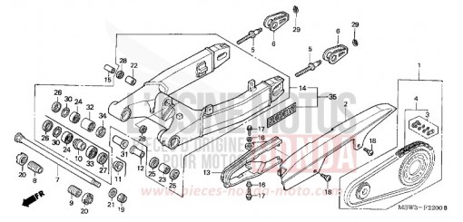 BRAS OSCILLANT CBR600FX de 1999
